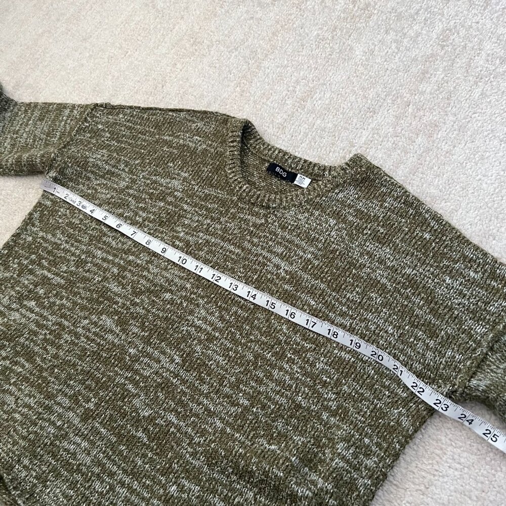 Urban Outfitters BDG Green Cotton Sweater M - Picture 6 of 8